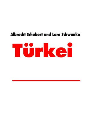 cover image of - Türkei -
